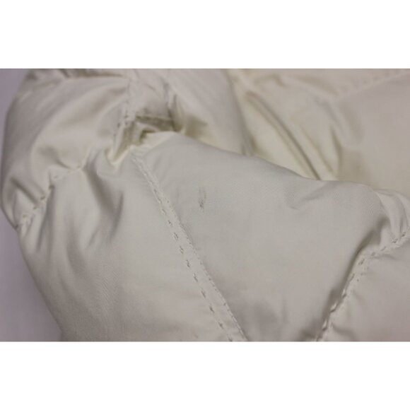 Eddie Bauer women's ivory full zip premium goose down filled puffer jacket 2X - Picture 12 of 16